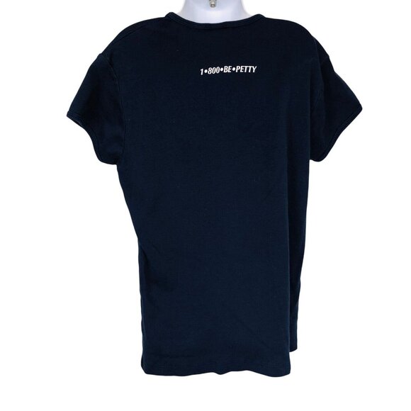 Vintage Y2K Richard Petty Blue Babydoll T-Shirt Richard Petty Nascar Racing USA - Picture 2 of 8